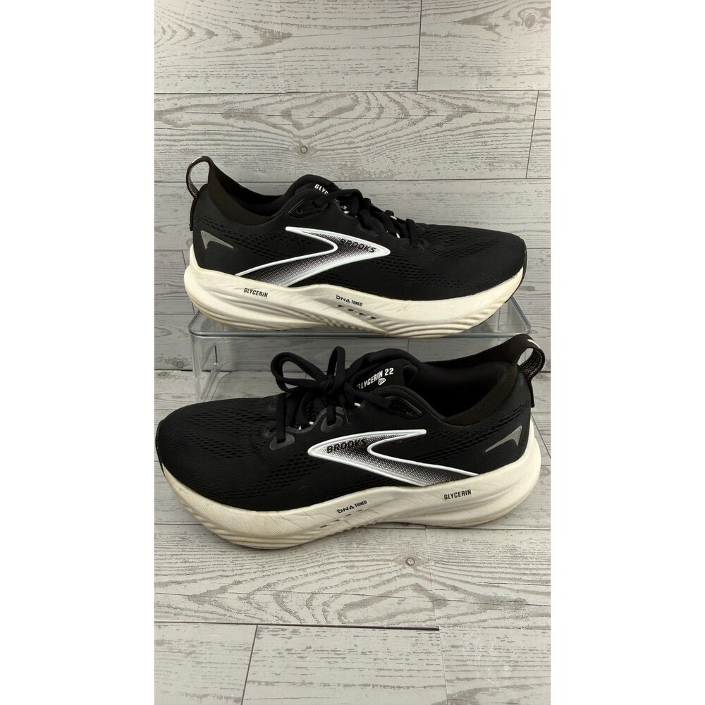 Brooks Glycerin 22 1204341B090 Black US 9.5B Women's Sneakers Running Shoes #423